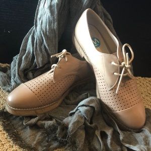 14th & union beige brook leather oxford size 8.5W